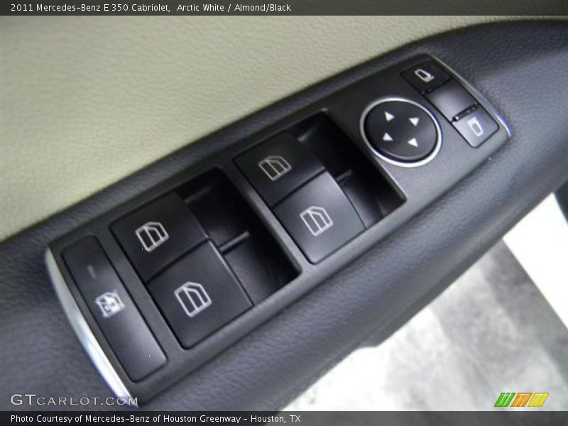 Arctic White / Almond/Black 2011 Mercedes-Benz E 350 Cabriolet