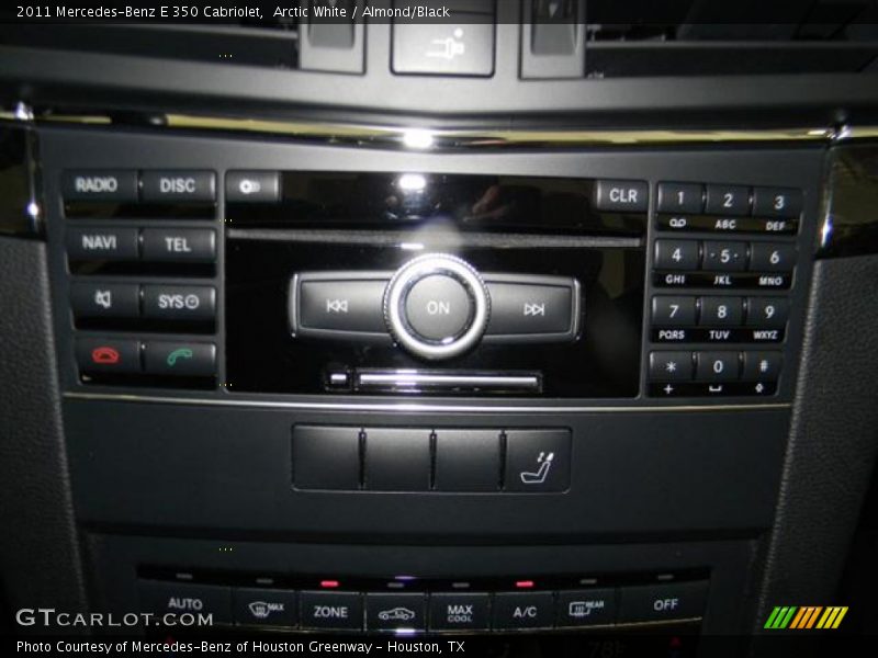 Arctic White / Almond/Black 2011 Mercedes-Benz E 350 Cabriolet