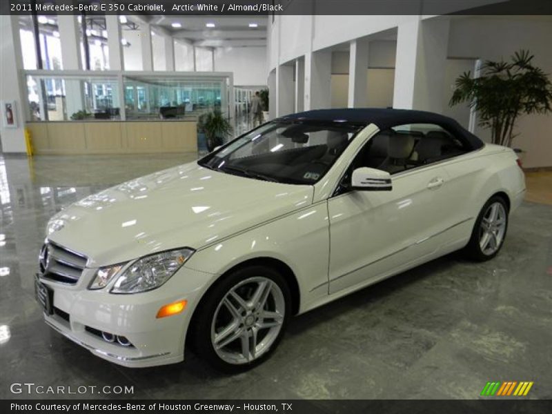 Arctic White / Almond/Black 2011 Mercedes-Benz E 350 Cabriolet