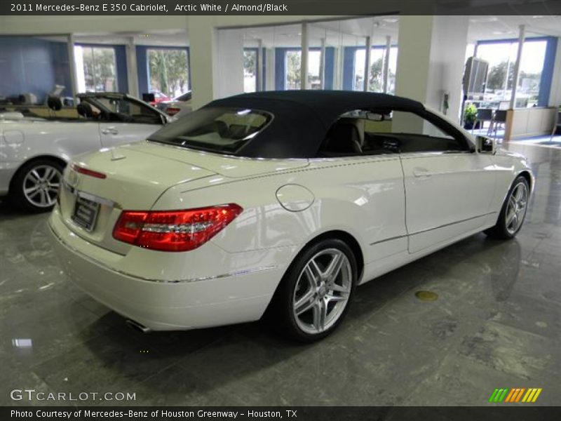 Arctic White / Almond/Black 2011 Mercedes-Benz E 350 Cabriolet