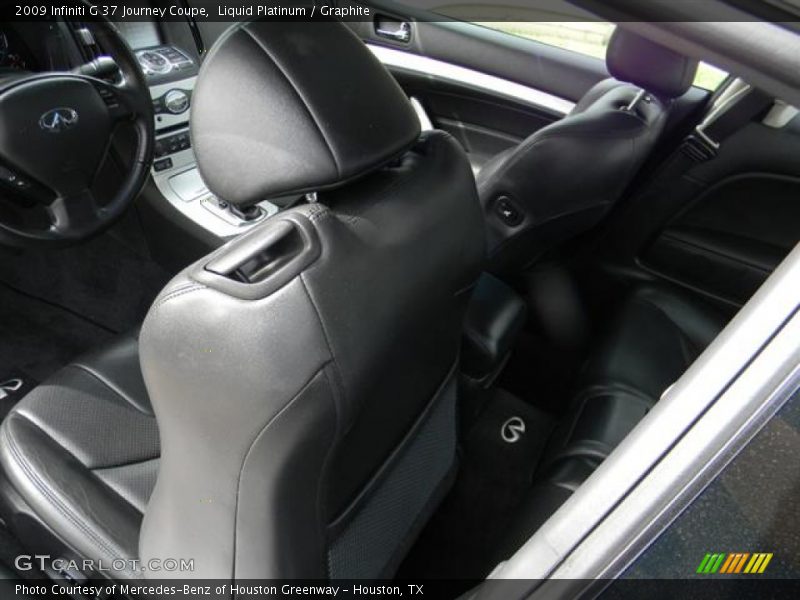 Liquid Platinum / Graphite 2009 Infiniti G 37 Journey Coupe