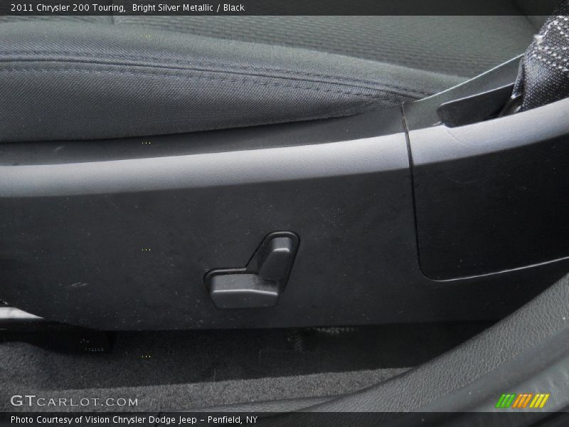 Bright Silver Metallic / Black 2011 Chrysler 200 Touring