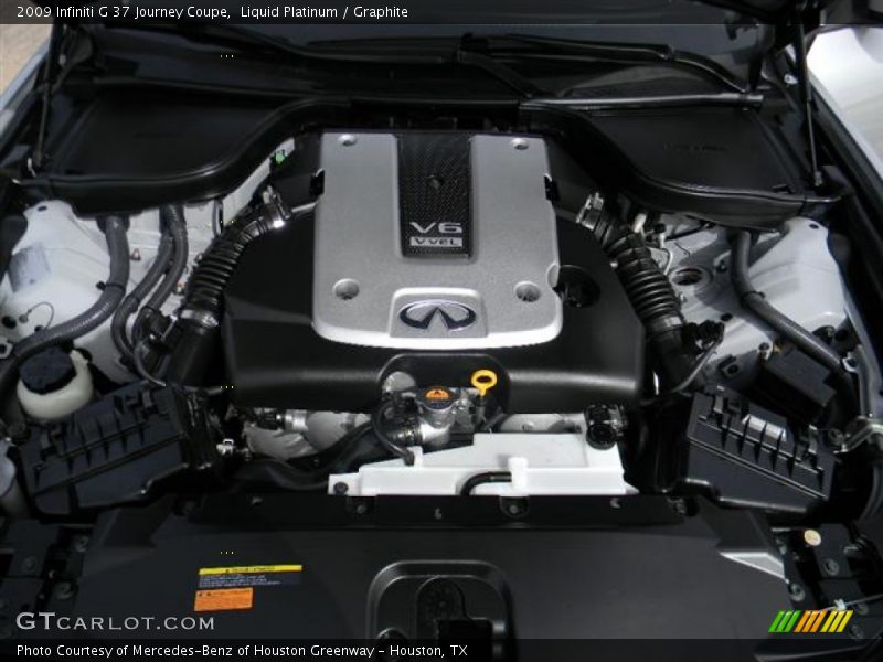 Liquid Platinum / Graphite 2009 Infiniti G 37 Journey Coupe