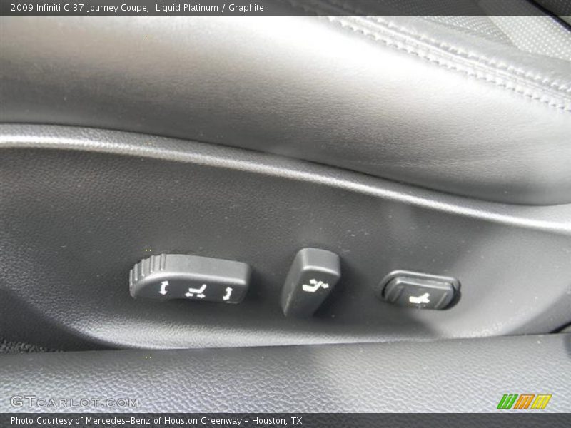Liquid Platinum / Graphite 2009 Infiniti G 37 Journey Coupe