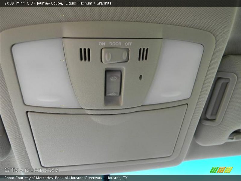 Liquid Platinum / Graphite 2009 Infiniti G 37 Journey Coupe