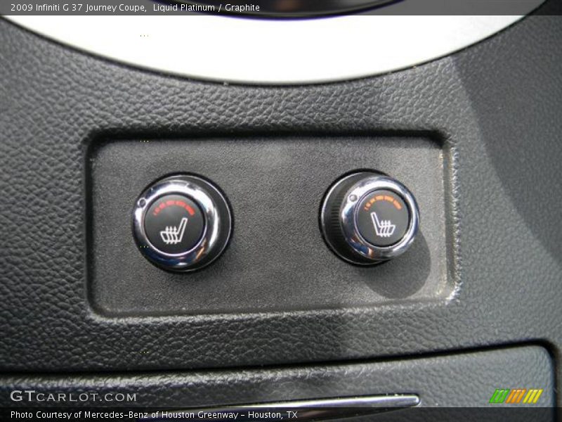 Liquid Platinum / Graphite 2009 Infiniti G 37 Journey Coupe