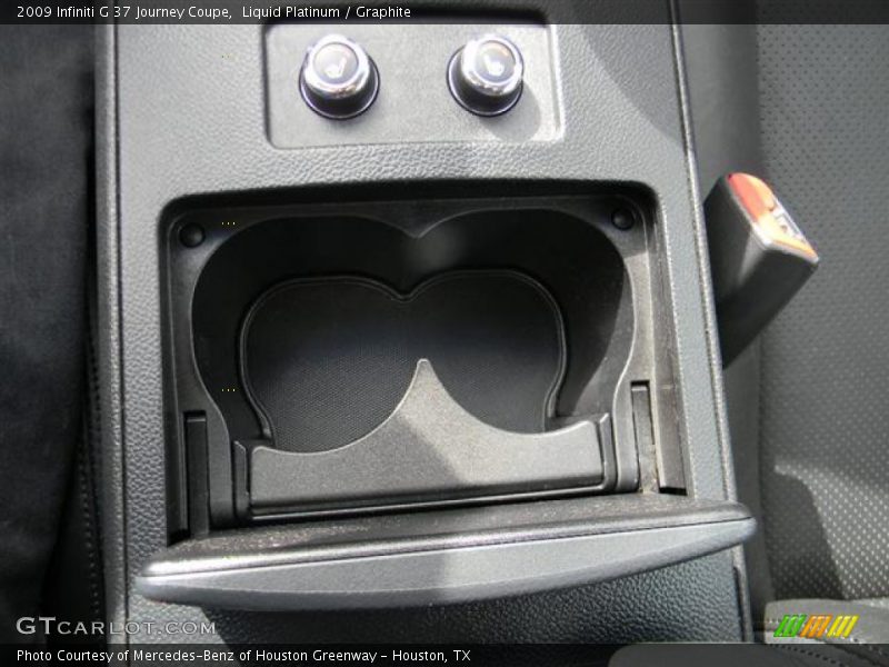 Liquid Platinum / Graphite 2009 Infiniti G 37 Journey Coupe