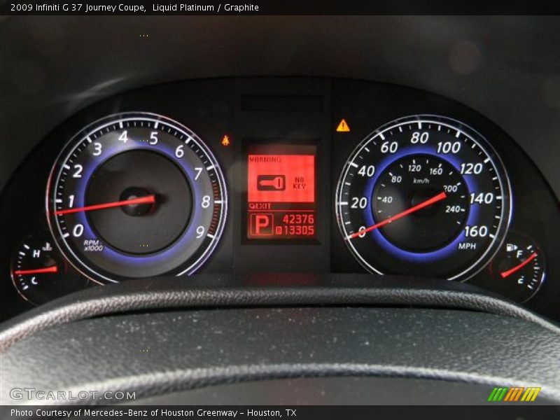 Liquid Platinum / Graphite 2009 Infiniti G 37 Journey Coupe