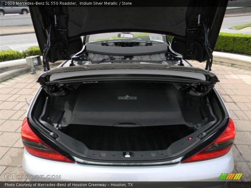 Iridium Silver Metallic / Stone 2009 Mercedes-Benz SL 550 Roadster