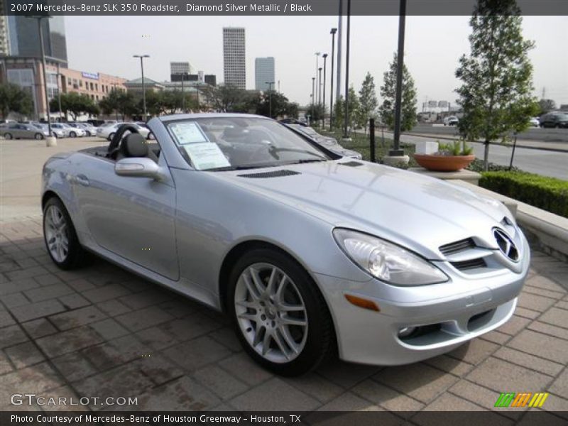 Front 3/4 View of 2007 SLK 350 Roadster