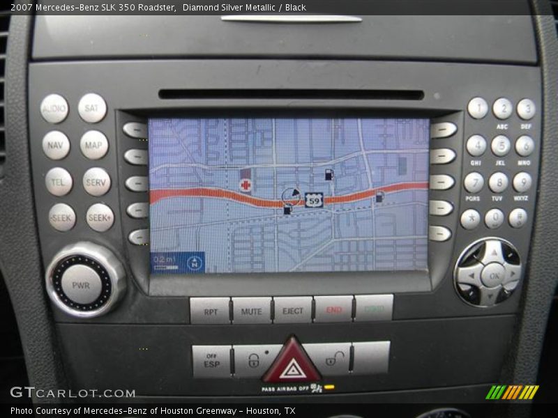 Navigation of 2007 SLK 350 Roadster