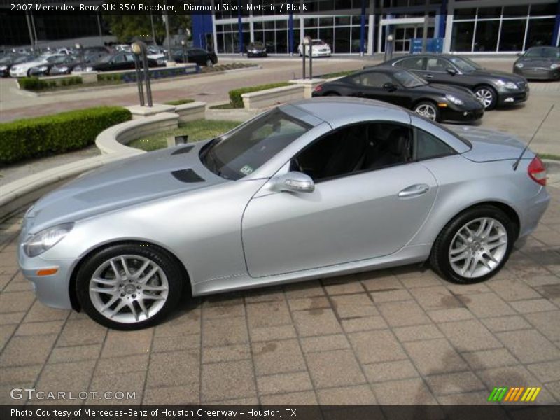  2007 SLK 350 Roadster Diamond Silver Metallic