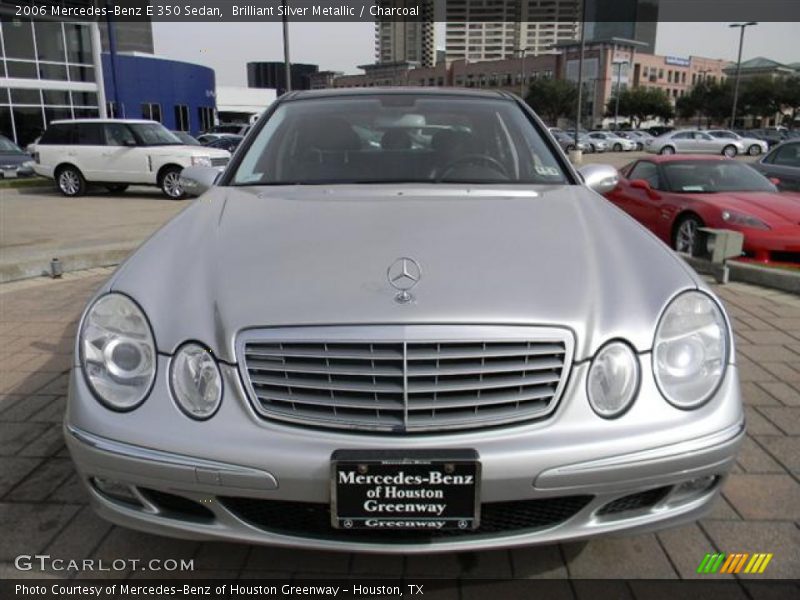 Brilliant Silver Metallic / Charcoal 2006 Mercedes-Benz E 350 Sedan