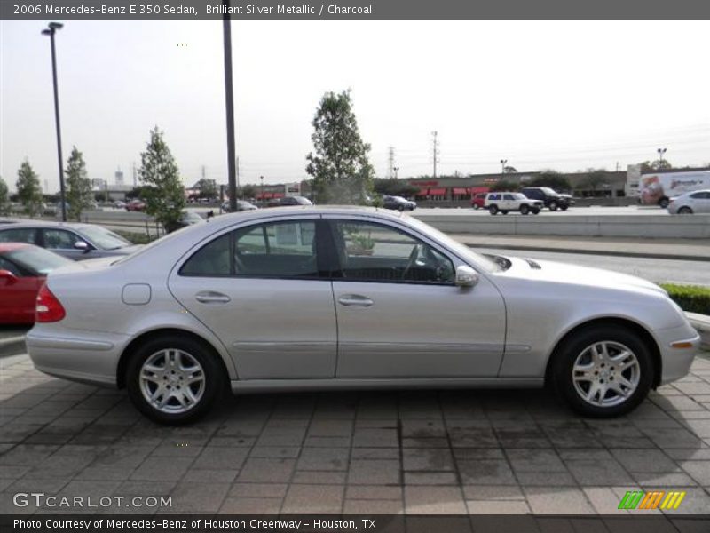 Brilliant Silver Metallic / Charcoal 2006 Mercedes-Benz E 350 Sedan