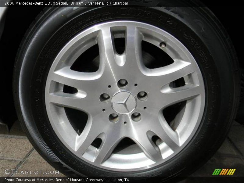 Brilliant Silver Metallic / Charcoal 2006 Mercedes-Benz E 350 Sedan