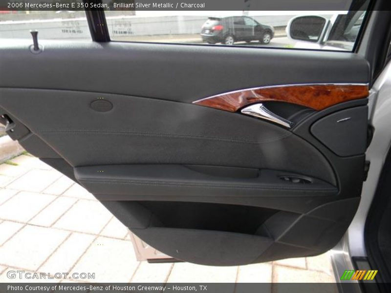 Brilliant Silver Metallic / Charcoal 2006 Mercedes-Benz E 350 Sedan