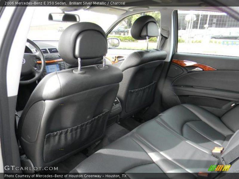 Brilliant Silver Metallic / Charcoal 2006 Mercedes-Benz E 350 Sedan