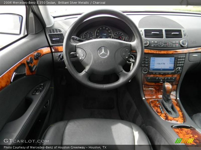 Brilliant Silver Metallic / Charcoal 2006 Mercedes-Benz E 350 Sedan
