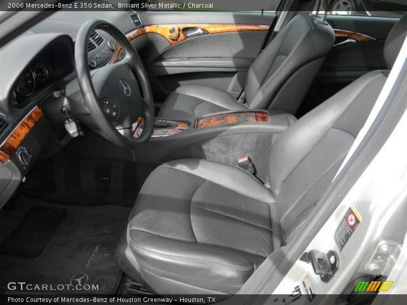 Brilliant Silver Metallic / Charcoal 2006 Mercedes-Benz E 350 Sedan