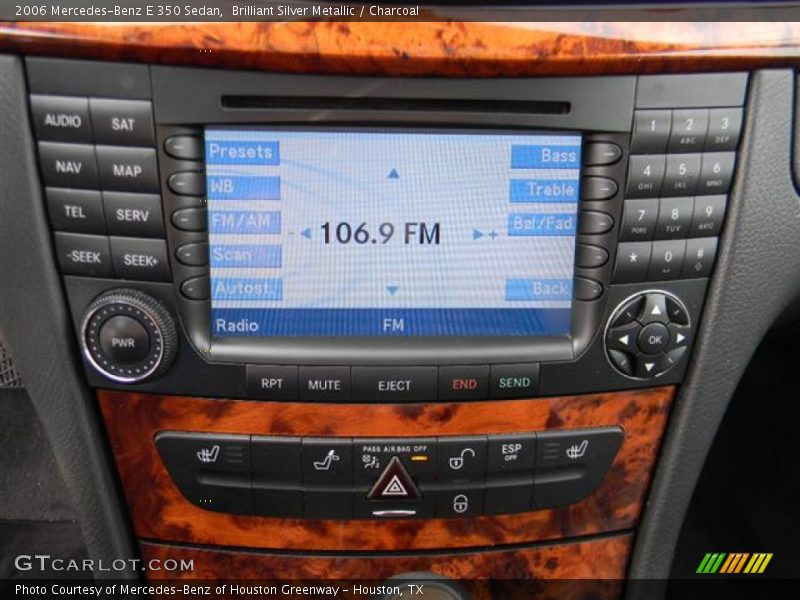Brilliant Silver Metallic / Charcoal 2006 Mercedes-Benz E 350 Sedan