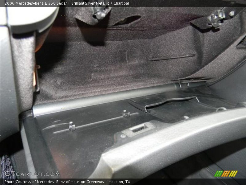 Brilliant Silver Metallic / Charcoal 2006 Mercedes-Benz E 350 Sedan