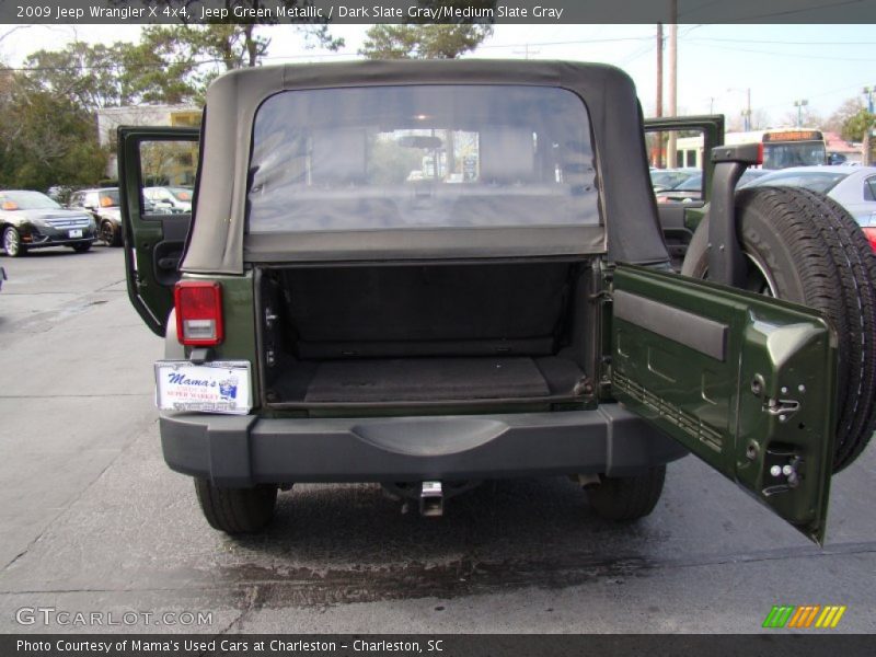Jeep Green Metallic / Dark Slate Gray/Medium Slate Gray 2009 Jeep Wrangler X 4x4