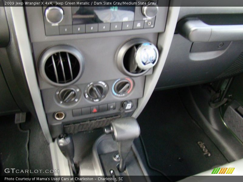 Jeep Green Metallic / Dark Slate Gray/Medium Slate Gray 2009 Jeep Wrangler X 4x4