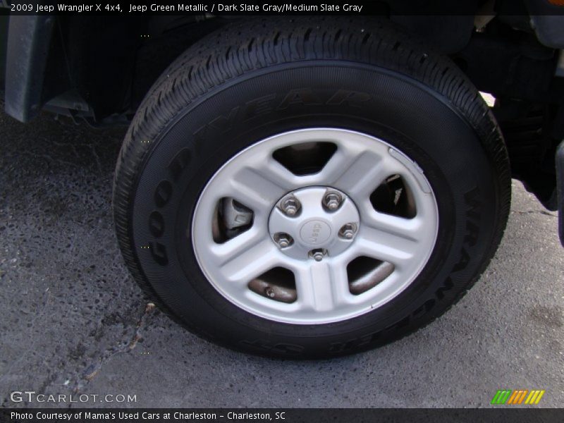 Jeep Green Metallic / Dark Slate Gray/Medium Slate Gray 2009 Jeep Wrangler X 4x4
