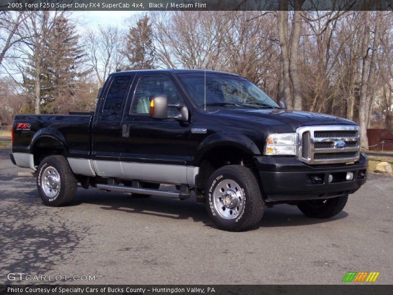 Black / Medium Flint 2005 Ford F250 Super Duty FX4 SuperCab 4x4