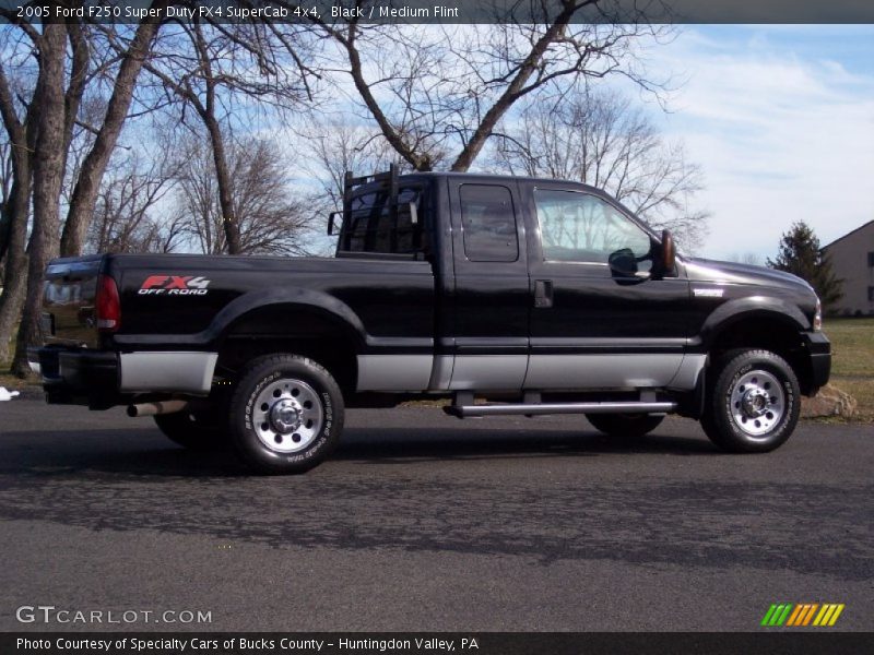 Black / Medium Flint 2005 Ford F250 Super Duty FX4 SuperCab 4x4