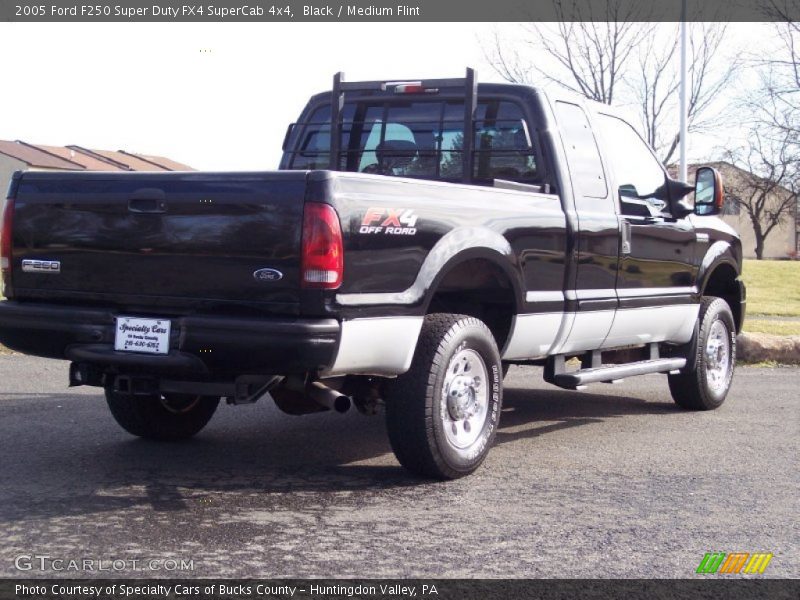 Black / Medium Flint 2005 Ford F250 Super Duty FX4 SuperCab 4x4