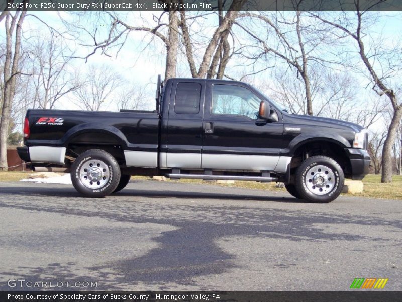Black / Medium Flint 2005 Ford F250 Super Duty FX4 SuperCab 4x4