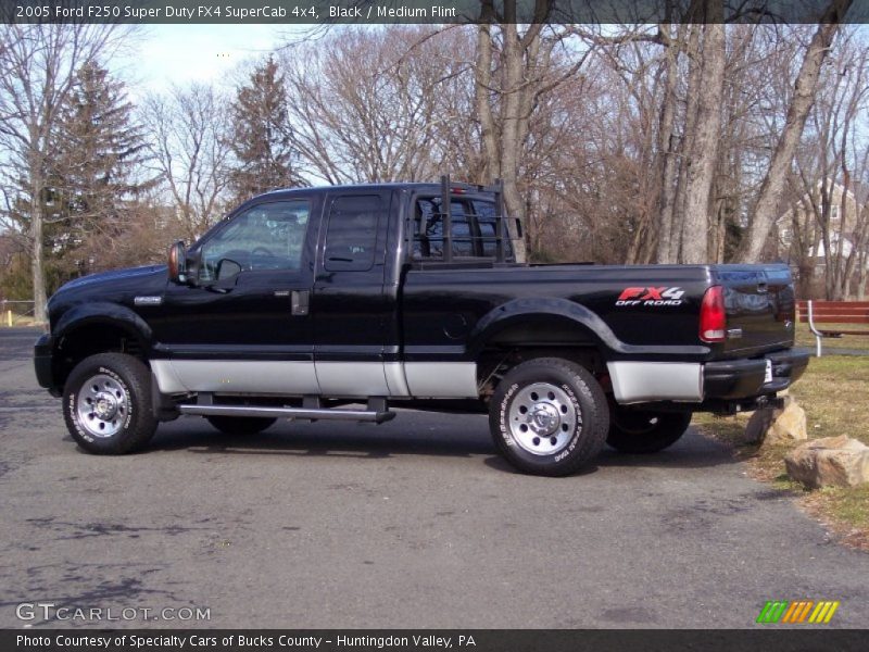 Black / Medium Flint 2005 Ford F250 Super Duty FX4 SuperCab 4x4