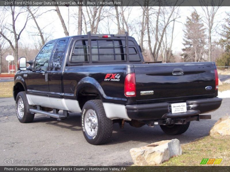 Black / Medium Flint 2005 Ford F250 Super Duty FX4 SuperCab 4x4