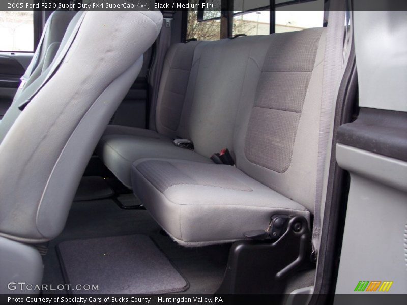 Rear Seat of 2005 F250 Super Duty FX4 SuperCab 4x4
