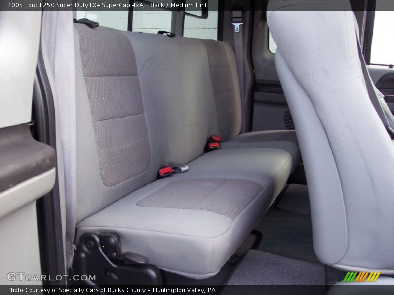 Rear Seat of 2005 F250 Super Duty FX4 SuperCab 4x4