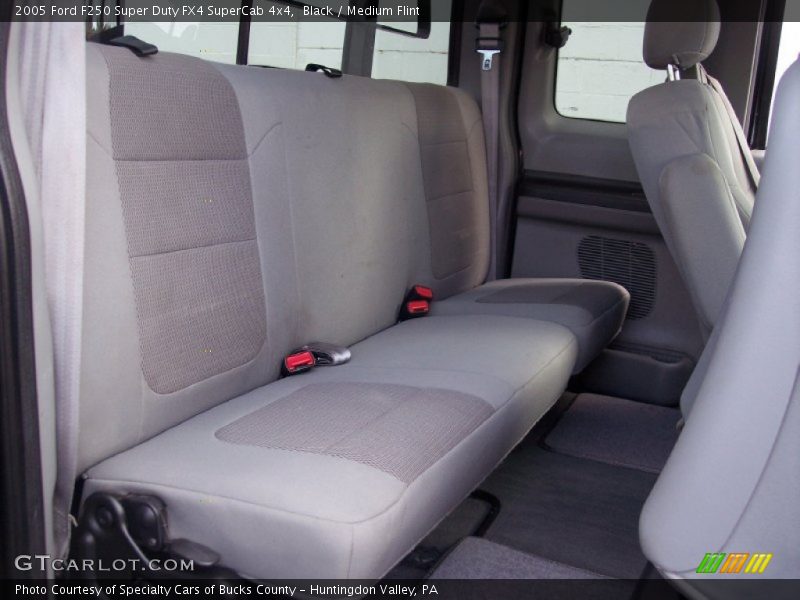 Rear Seat of 2005 F250 Super Duty FX4 SuperCab 4x4