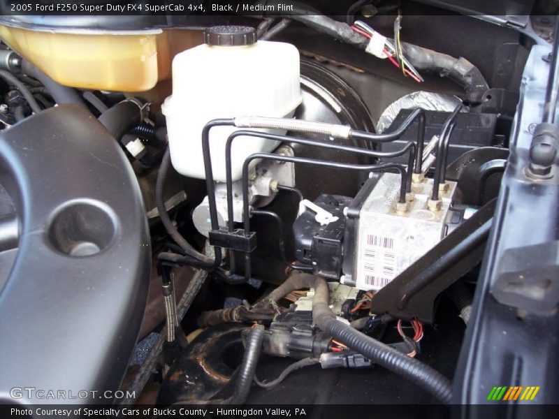 Black / Medium Flint 2005 Ford F250 Super Duty FX4 SuperCab 4x4