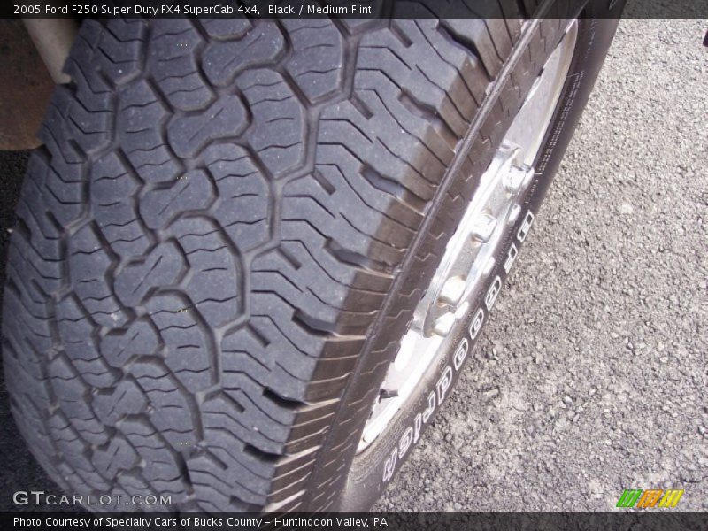 Black / Medium Flint 2005 Ford F250 Super Duty FX4 SuperCab 4x4