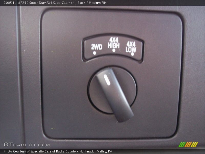 Black / Medium Flint 2005 Ford F250 Super Duty FX4 SuperCab 4x4