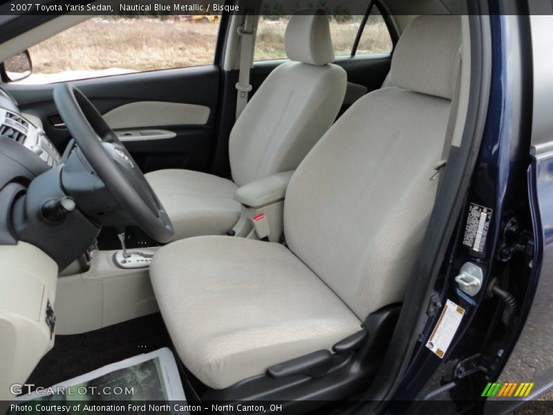  2007 Yaris Sedan Bisque Interior