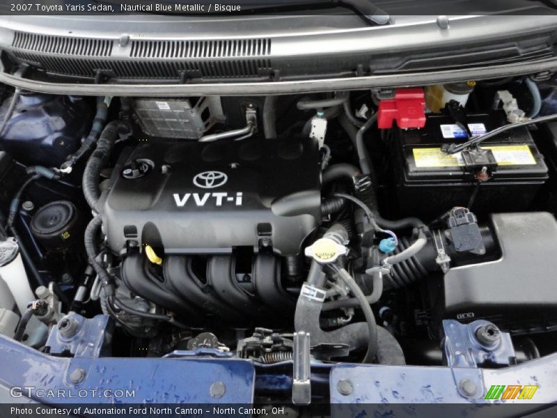  2007 Yaris Sedan Engine - 1.5 Liter DOHC 16-Valve VVT-i 4 Cylinder