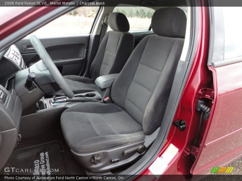 Merlot Metallic / Charcoal Black 2006 Ford Fusion SE V6