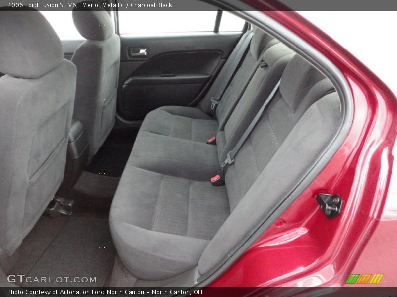 Merlot Metallic / Charcoal Black 2006 Ford Fusion SE V6