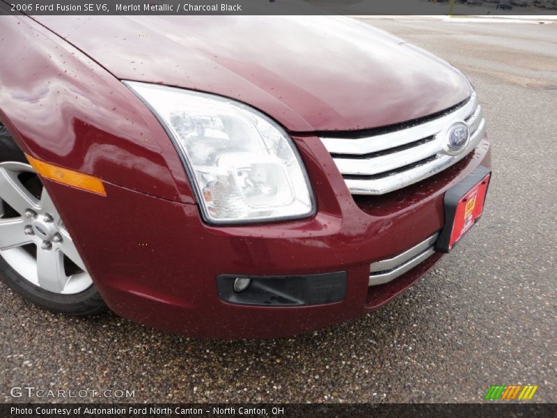 Merlot Metallic / Charcoal Black 2006 Ford Fusion SE V6