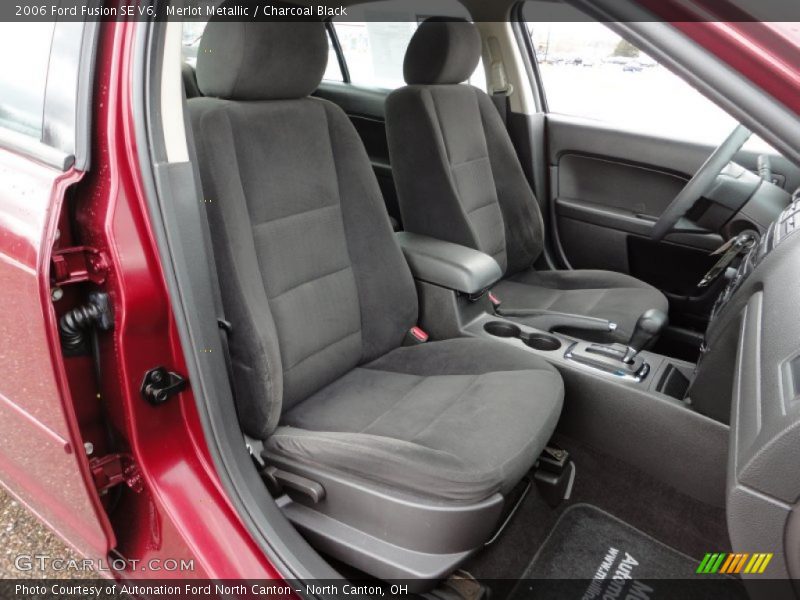 Merlot Metallic / Charcoal Black 2006 Ford Fusion SE V6