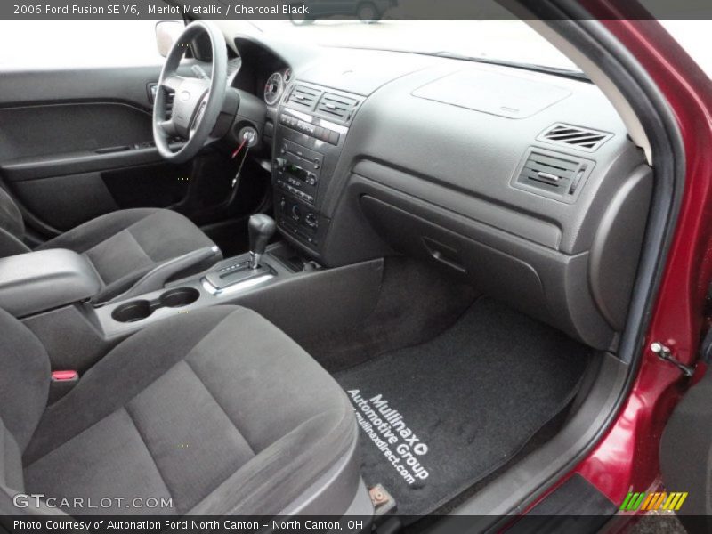 Merlot Metallic / Charcoal Black 2006 Ford Fusion SE V6