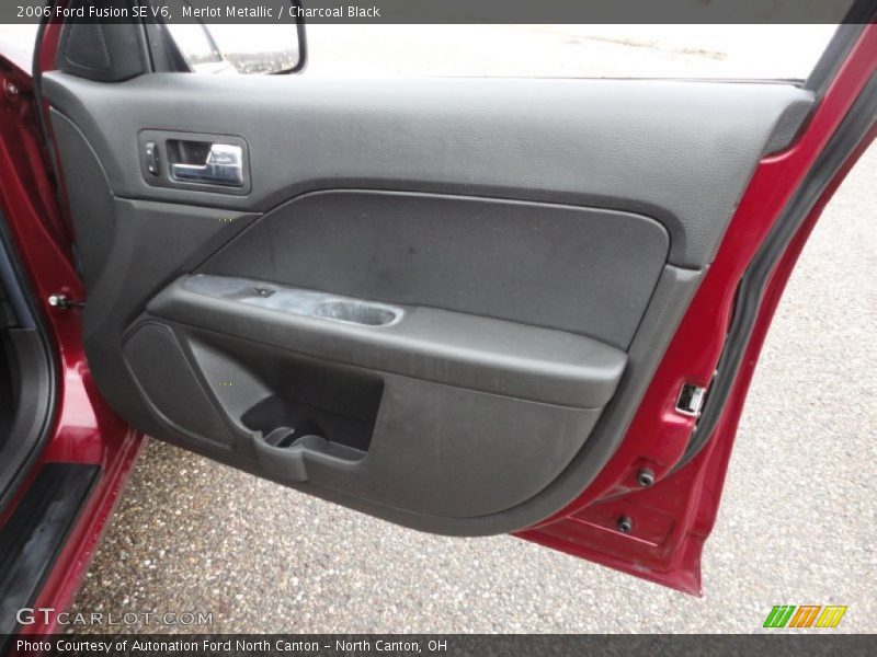 Merlot Metallic / Charcoal Black 2006 Ford Fusion SE V6