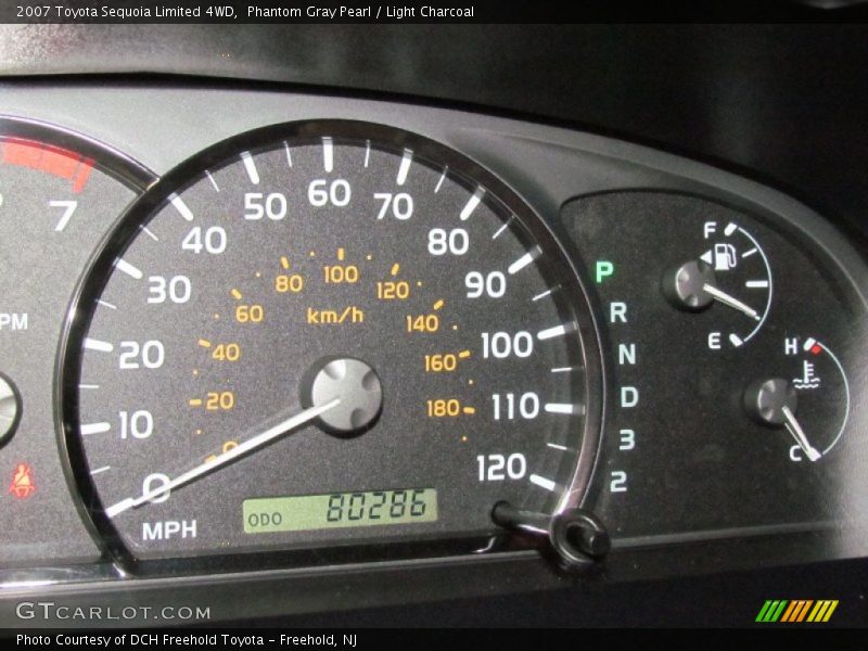 Phantom Gray Pearl / Light Charcoal 2007 Toyota Sequoia Limited 4WD