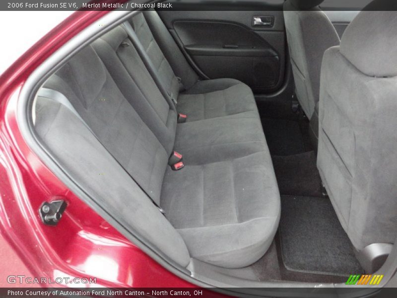 Merlot Metallic / Charcoal Black 2006 Ford Fusion SE V6